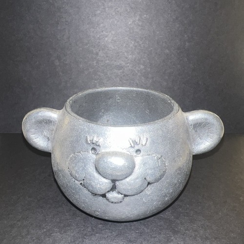 Wilton pewter bear face mug - bear,