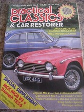CLASSIC CARS MAGAZINE OCT 1988