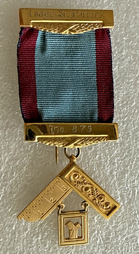 Irish masonic medal jewel - jewel,