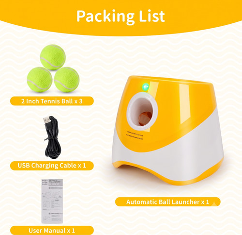 Automatic dog ball launcher - ball,