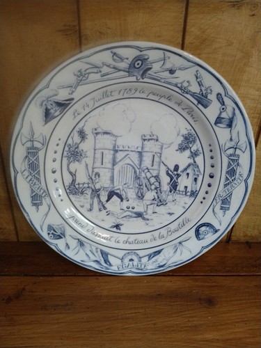 Vallauris france talking plate - vallauris,