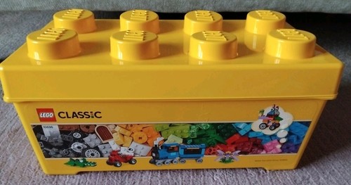Yellow lego brick - yellow,