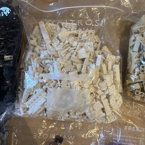 Lego white 1kg mixed - lego,
