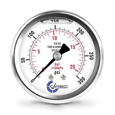 2-1/2" Pressure Gauge, ALL