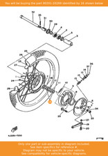 YAMAHA Washer, Plate
