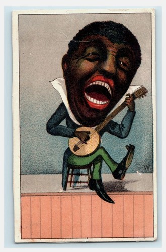 Man playing guitar banjo on - man,
