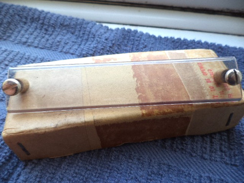 Plessey terminal board cover - plessey,