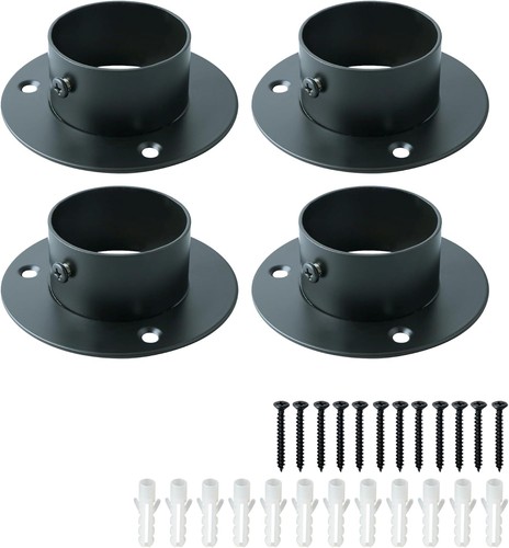 Curtain pole bracket wall - pole,