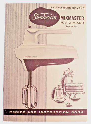 Sunbeam mixmaster hand mixer - sunbeam,