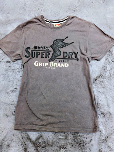 Superdry men grey vintage - grey,