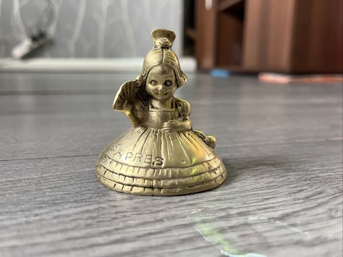 Vintage brass spanish lady - spanish,