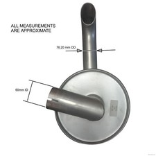EXHAUST SILENCER FOR HITACHI