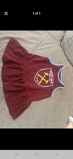 Girls westham dress 12m - westham,