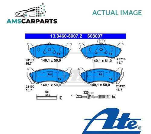 Brake pads set - set, braking