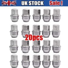 20X WHEEL NUTS STAINLESS STEEL