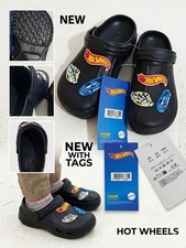 Hot Wheels Kids Clogs - Black