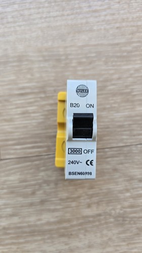 Wylex 20a mcb push plug - wylex,