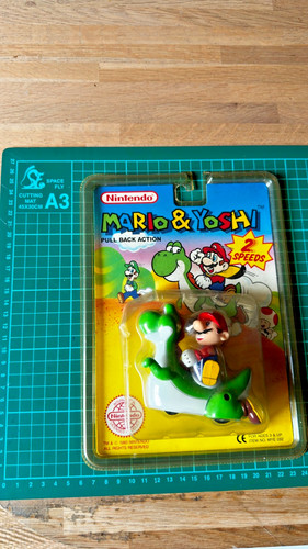 Mario yoshi pull - pull, back
