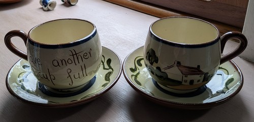 Pair vintage watcombe - pair,