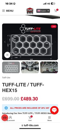 Tuff lite hex - lite, 15