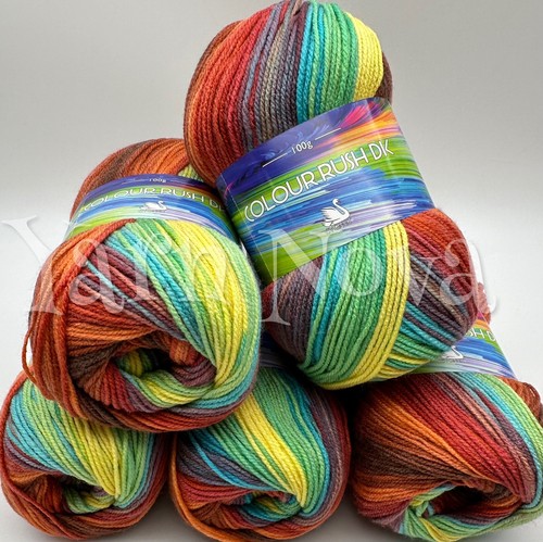 Cygnet colour rush - rush, knitting
