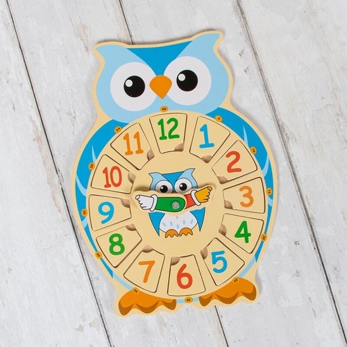 Educational puzzle learn - puzzle, to