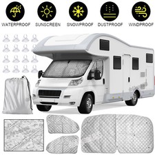 Window Windscreen Cover Sunshade Ice Snow Protect For Fiat Ducato PEUGEOT BOXER