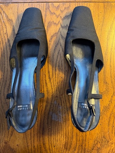 Stuart weitzman black dressy - weitzman,