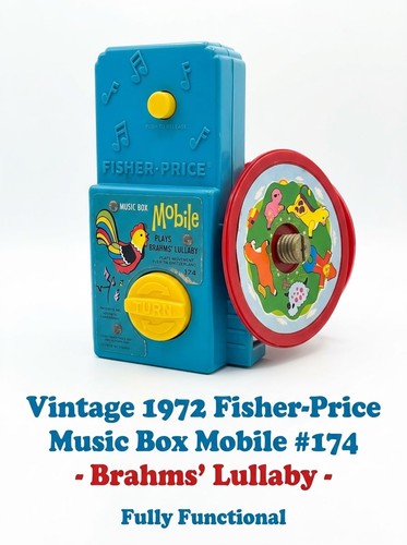 Vintage fisher price - music, box