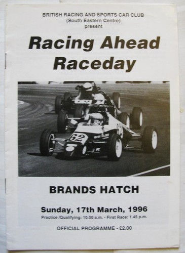 Brands hatch mar - mar, 1996