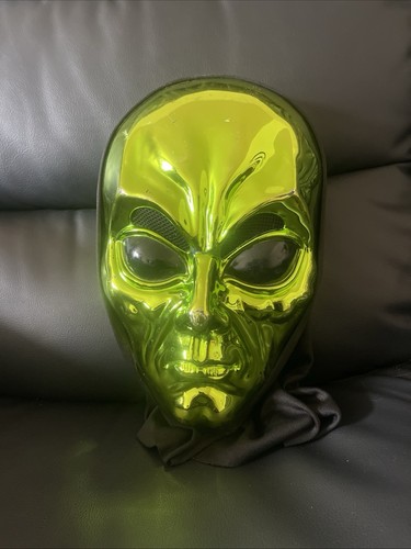 Alien mask green amazing - mask,