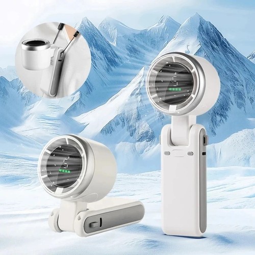 Turbo ice cooling - ice, fan