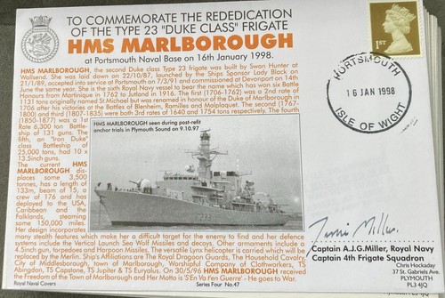 Royal navy capt miller - navy, a.j.g.