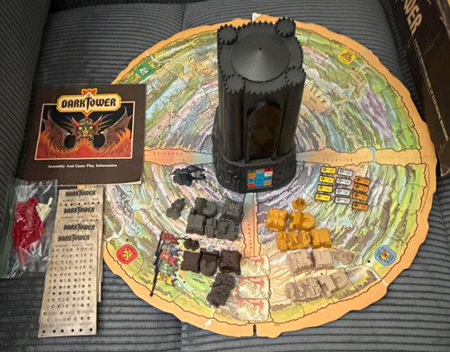 Dark tower board game 1981 - board,