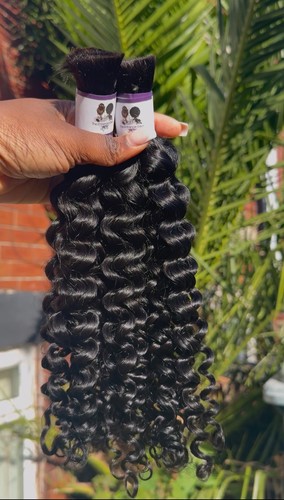 Deep curly human hair - deep,