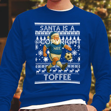 Santa Is  A Toffee Everton