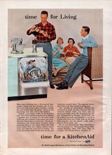 1957 Vintage Print AD -