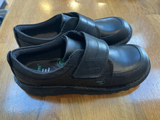 KICKERS SCUFF LO BLACK BOYS