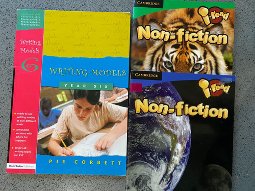 Pie corbett writing - models, 6