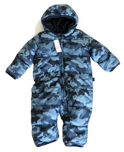 Babygap camo puffer one - camo, one-piece