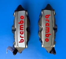 2010 Ducati 848 1198 1098 Evo Brembo Front Monoblock Calipers and Pads Track 