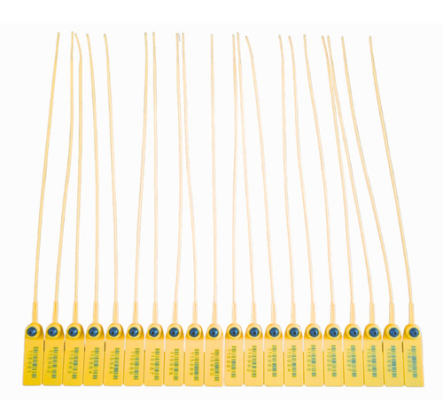 Numbered security tags with - tags,