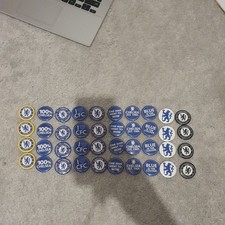 Job lot Chelsea Football Club Supporters Button Badges. X40 New.