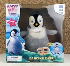 Happy Feet Two DANCING ERIK Electronic Interactive 12" Thinkway Toys 2011 BOXED