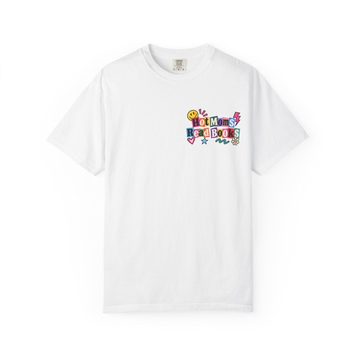 Hot moms read - books, t-shirt