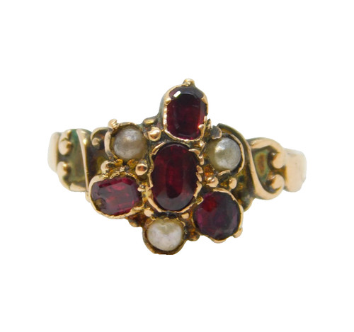 Georgian 9ct rose gold - georgian,