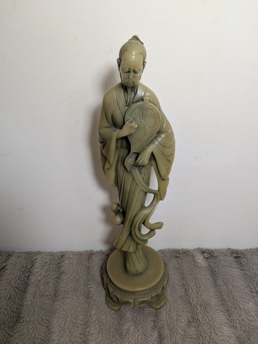 Vintage shou lao hand - hand, carved