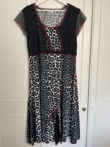 Libra jersey midi dress - dress, size