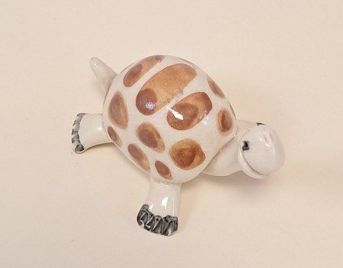 Ceramic tortoise - ceramic, 2"