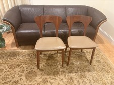 Danish teak chairs, designed